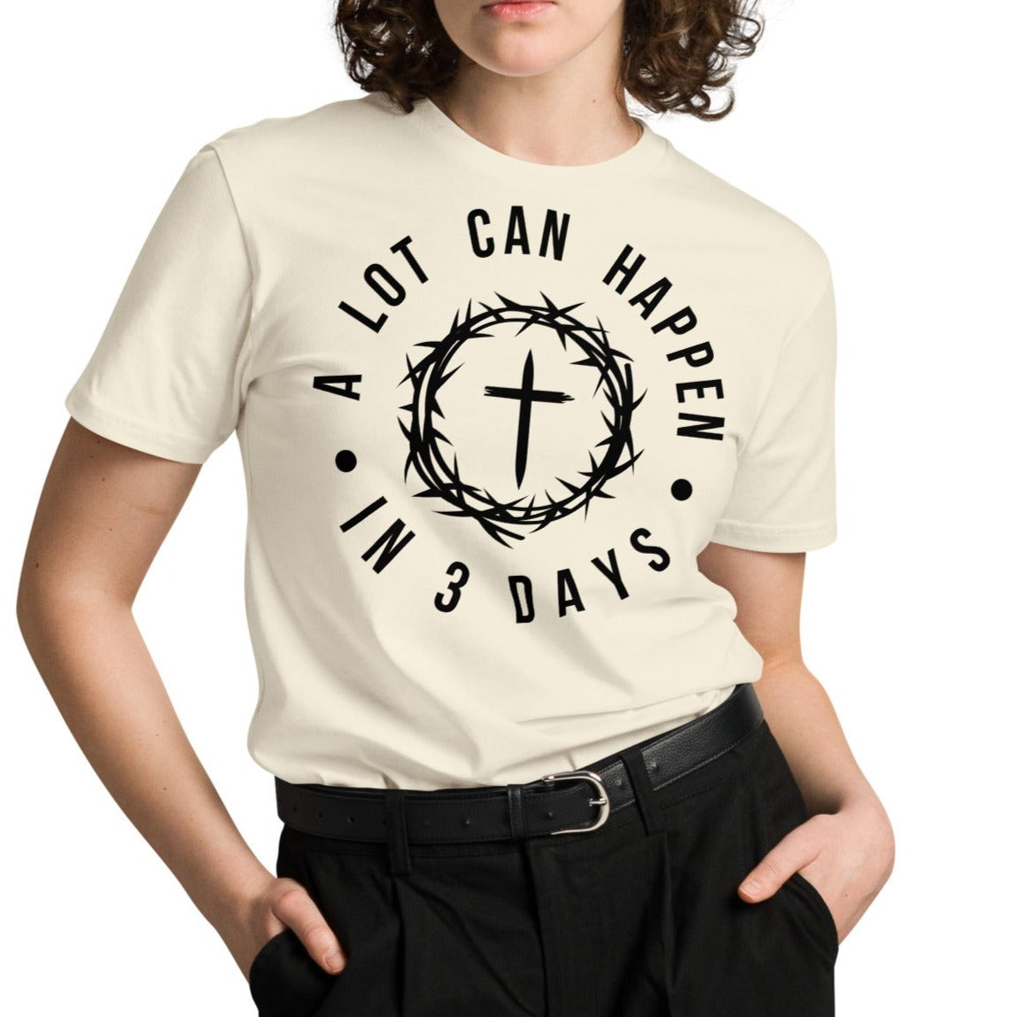 A Lot Can Happen In 3 Days - Unisex Premium T-Shirt - Easter & Everyday Tee