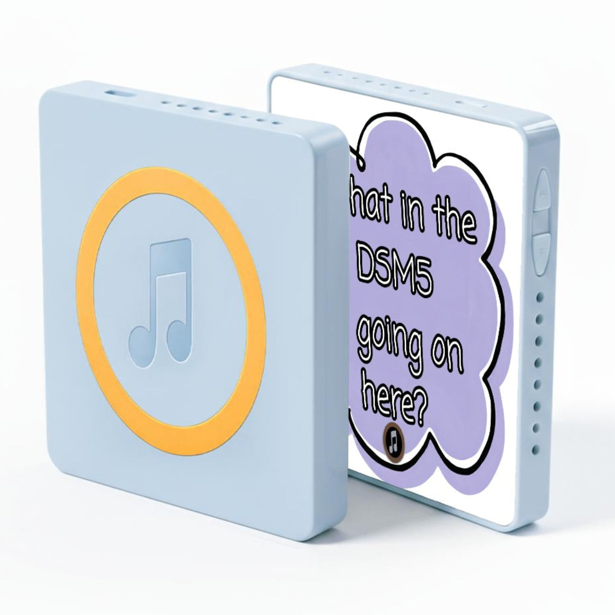 What in the DSM5 is going on here? | Musical Fridge Magnet - Purple