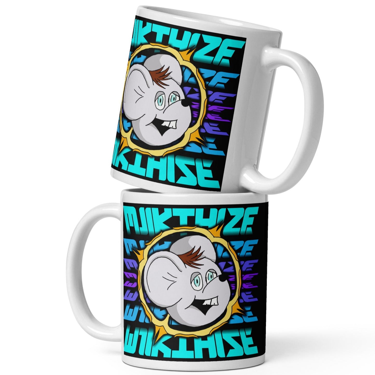 Streamer MjikThize White Glossy Ceramic Mug (11/15/20 oz)