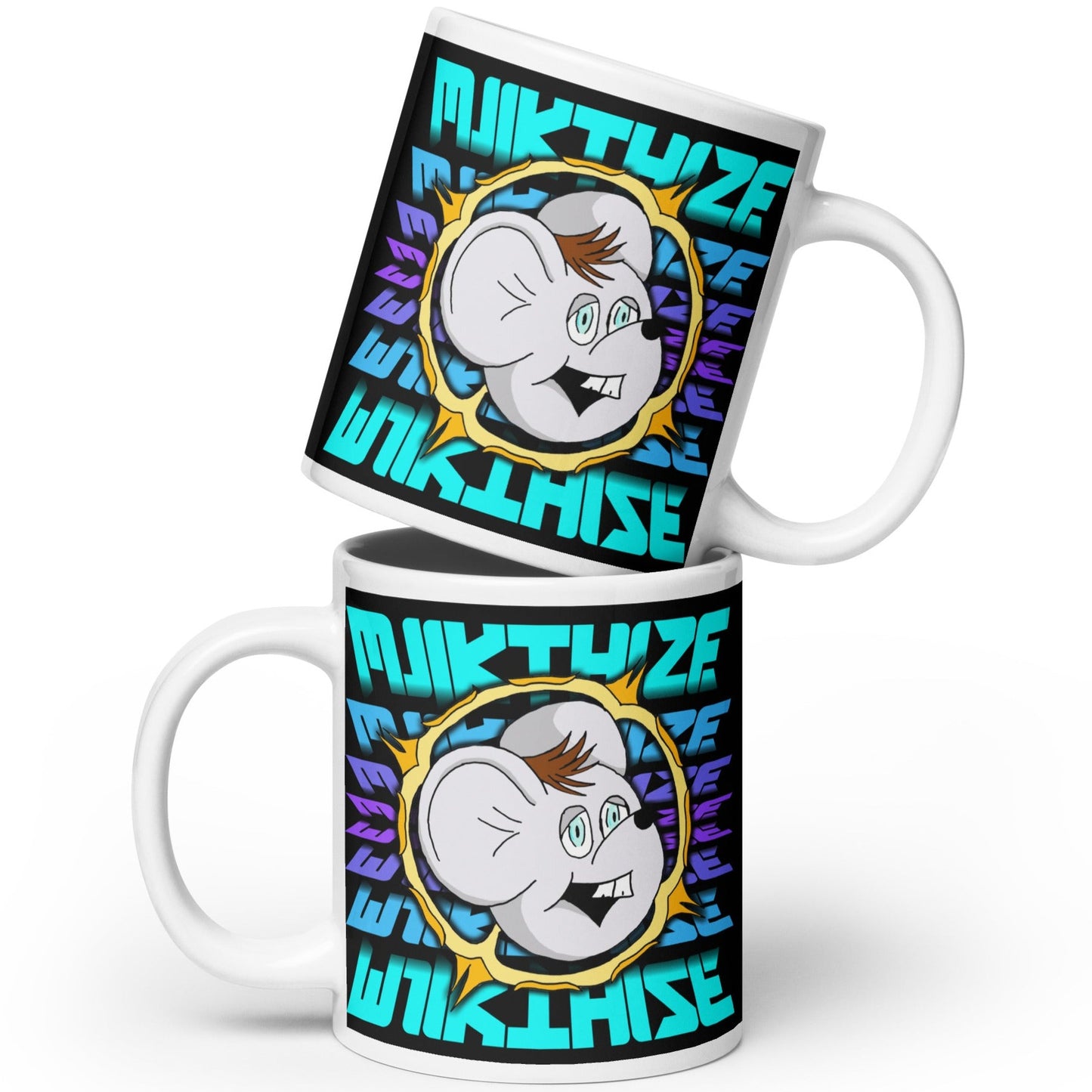 Streamer MjikThize White Glossy Ceramic Mug (11/15/20 oz)