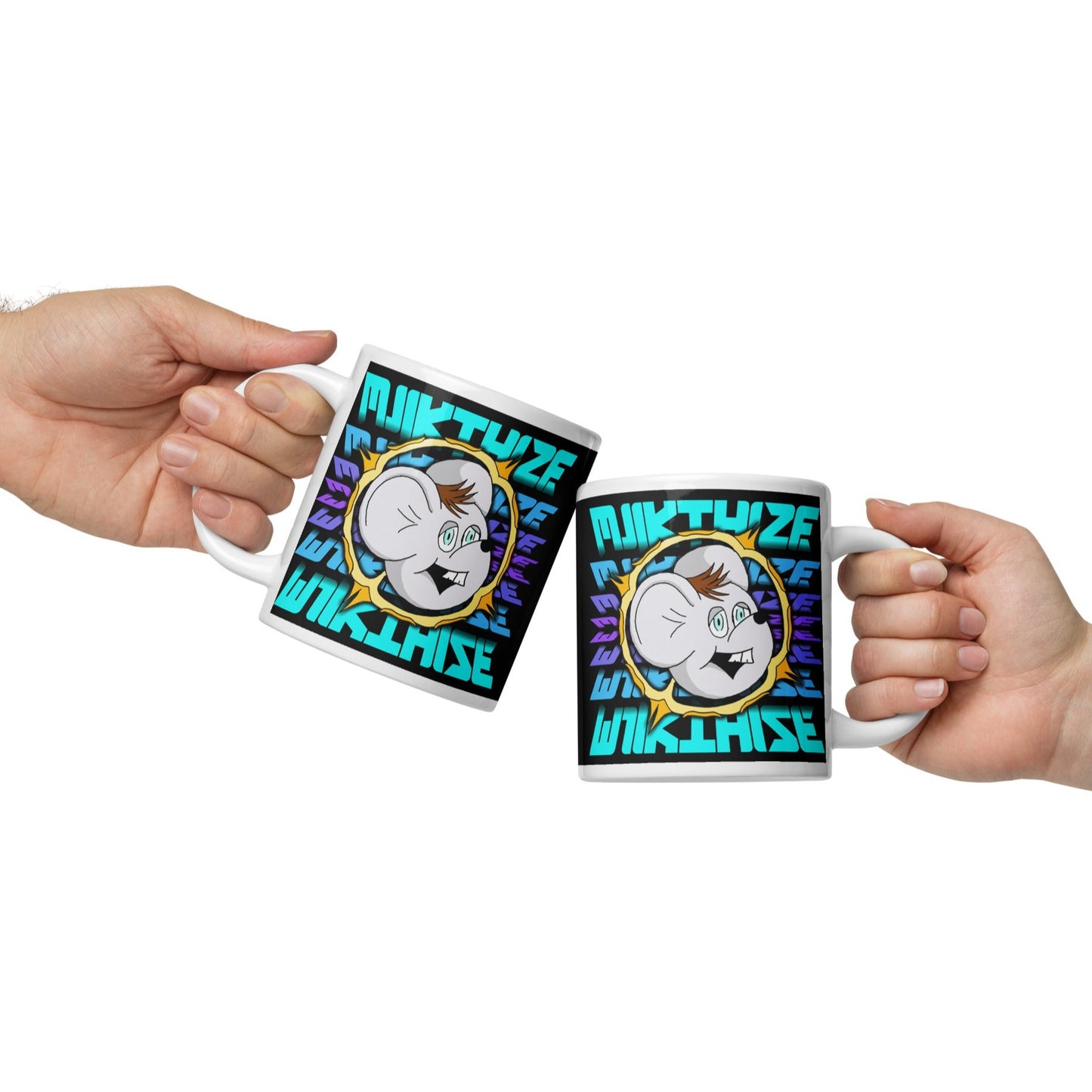 Streamer MjikThize White Glossy Ceramic Mug (11/15/20 oz)