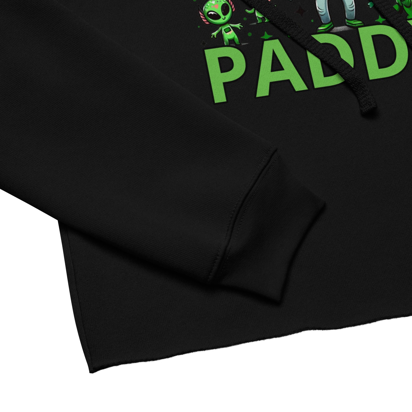 Beam Me Up Paddy! Women's Crop Hoodie - Fun St. Patrick's Day
