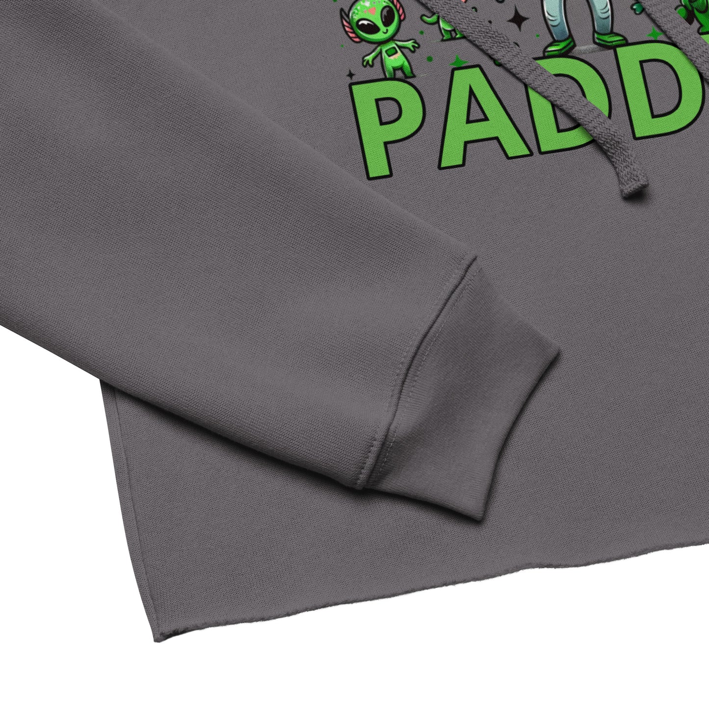 Beam Me Up Paddy! Women's Crop Hoodie - Fun St. Patrick's Day
