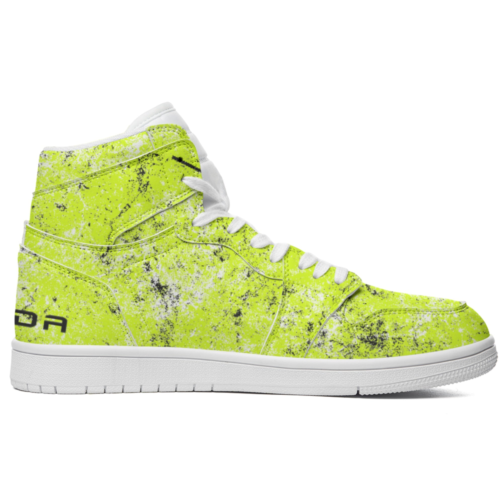 Neon yellow shop high tops