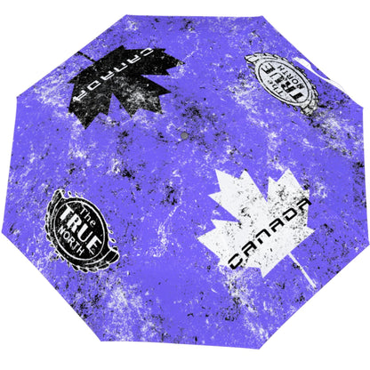 Canada Maple Leaf True North Grunge Umbrella