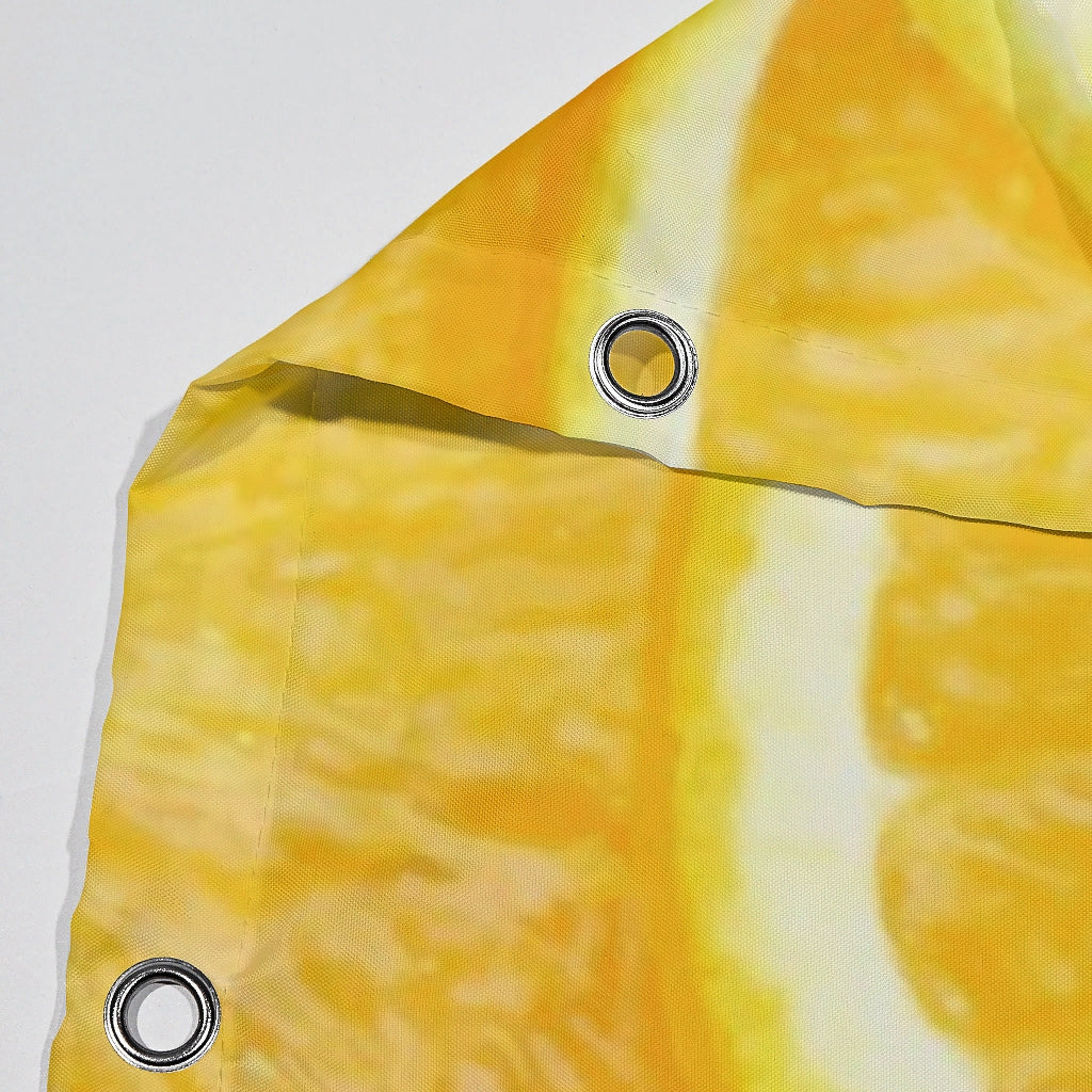 Fruit Shower Curtain Orange 3d Printed Bathroom Shower Curtain