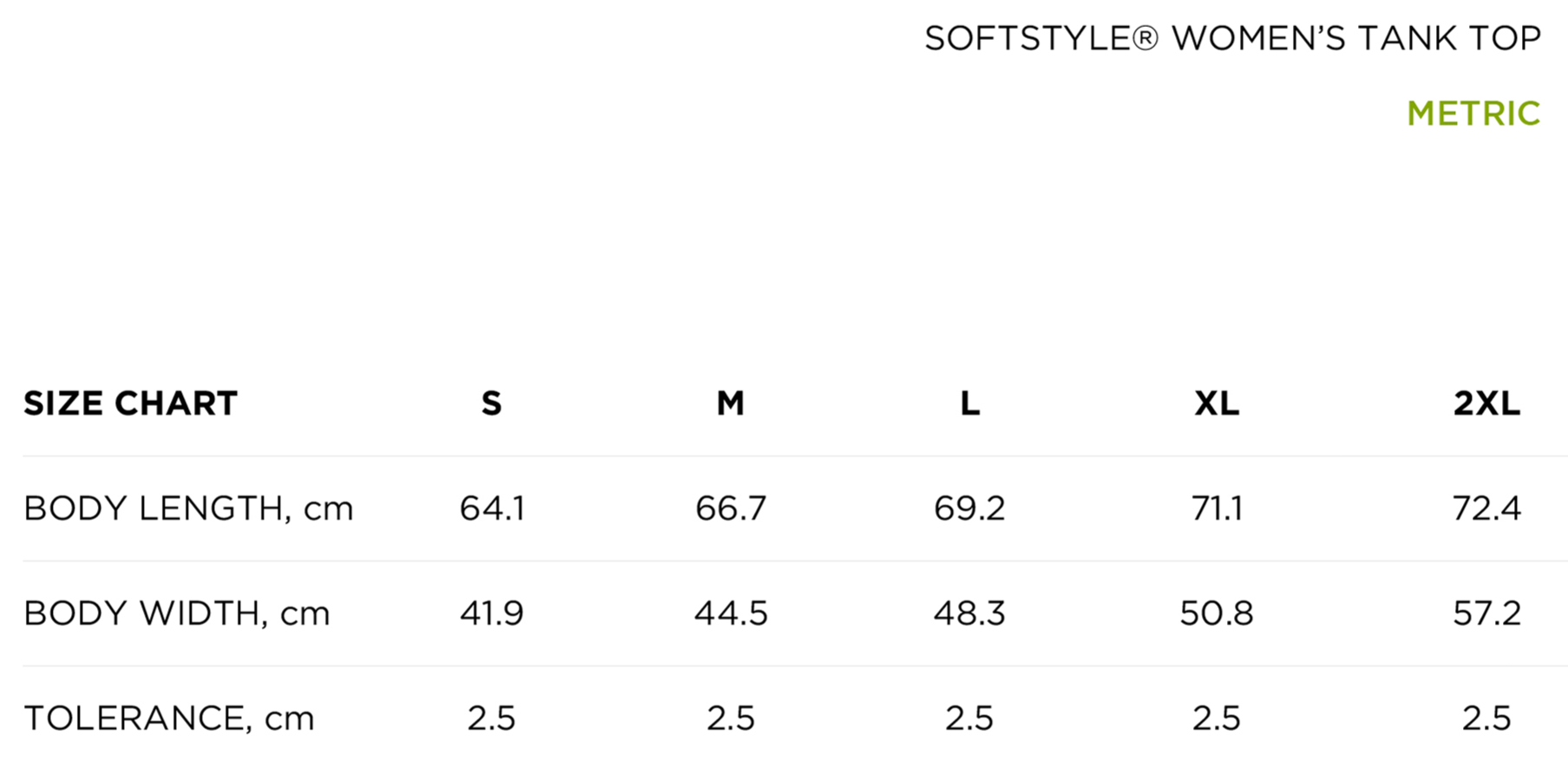 size_chart_metric