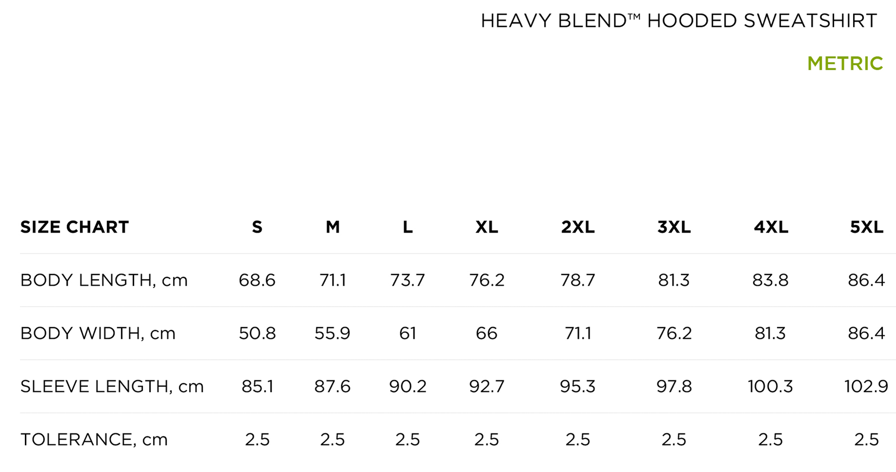 size_chart_metric