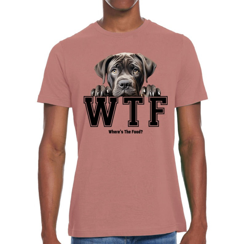 Cane Corso WTF Where's The Food - Premium Jersey T-shirt