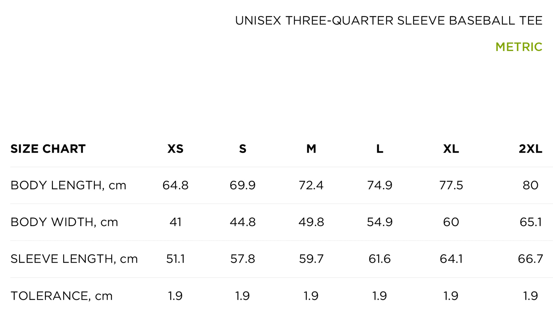 size_chart_metric