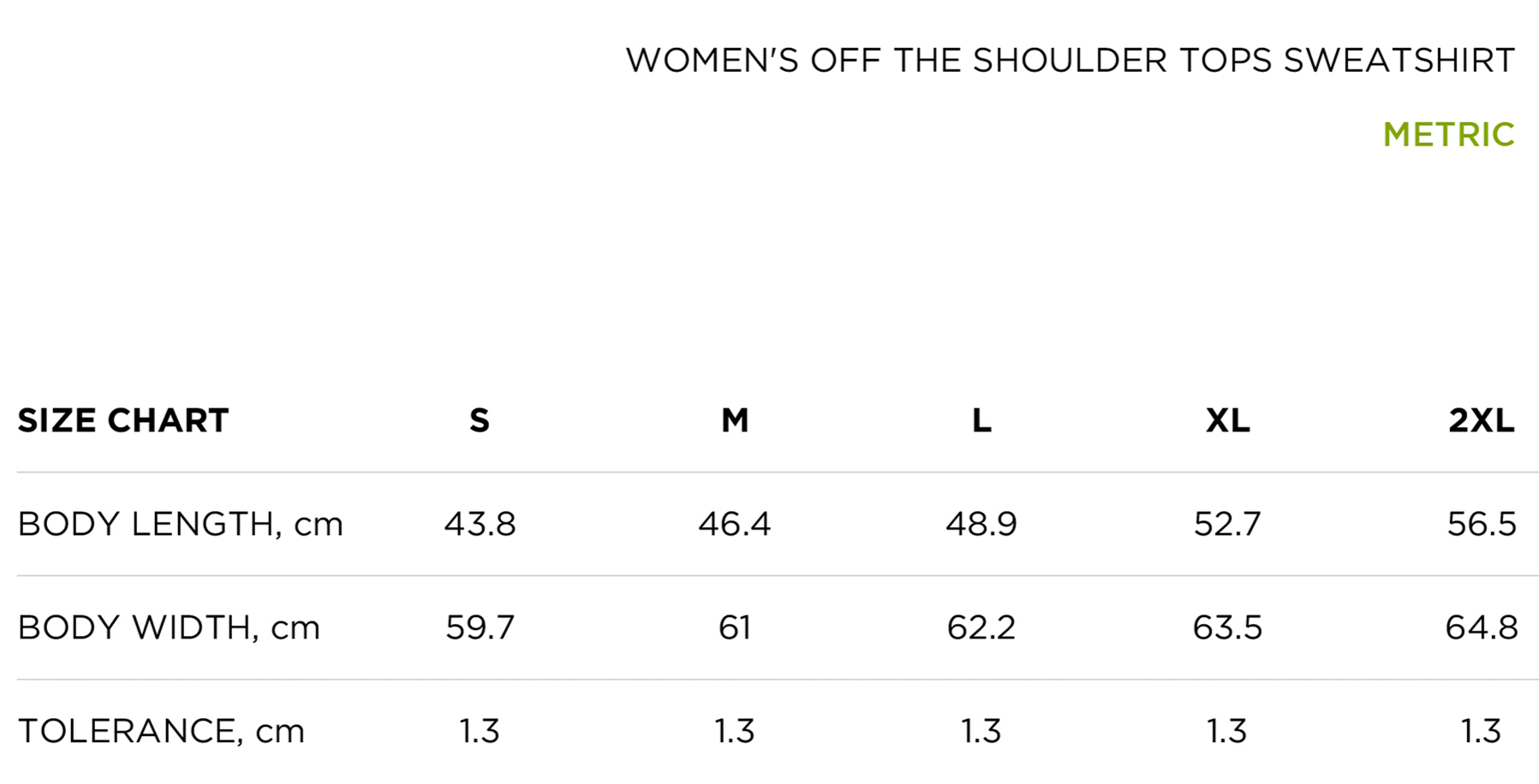 size_chart_metric