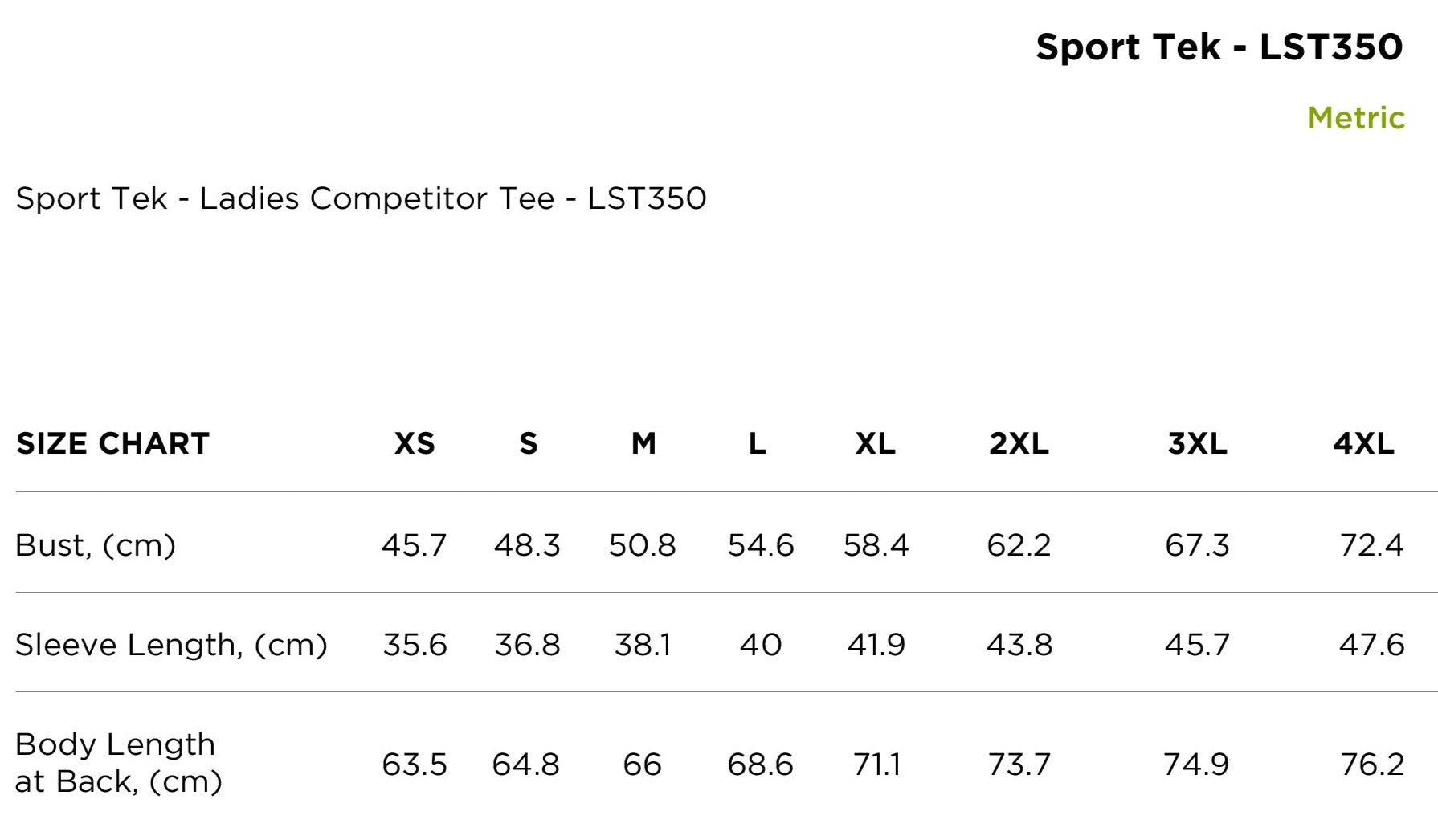 size_chart_metric