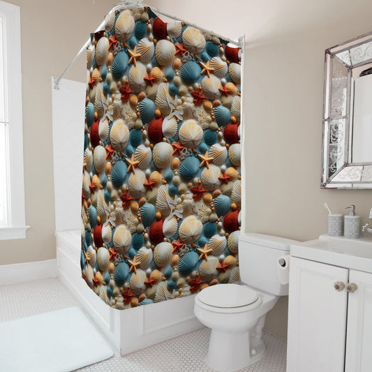 Home From The Beach - Shower Curtain